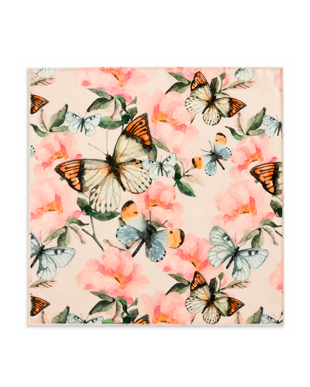 SET DE 4 SERVILLETAS BUTTERFLY GARDEN