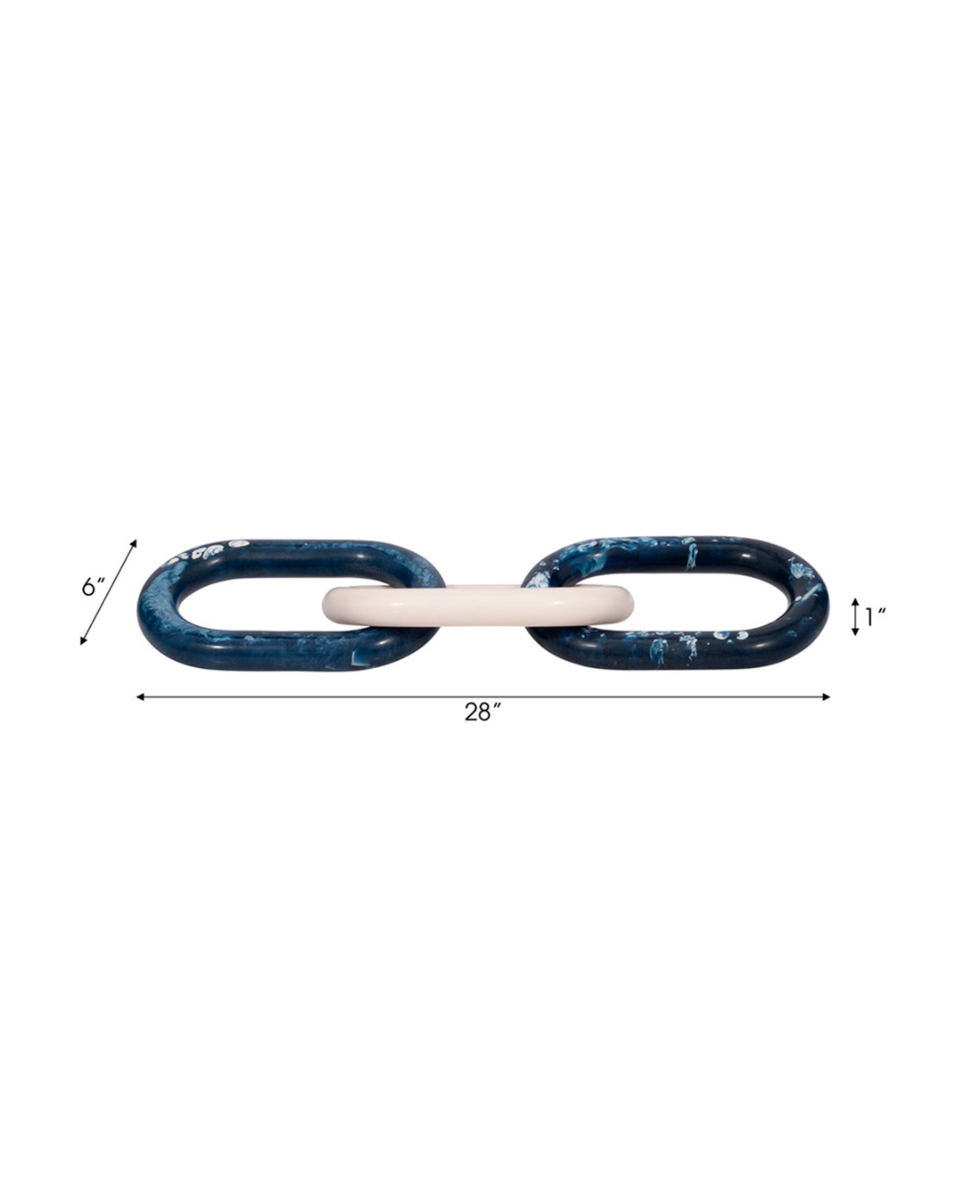 DESTA BLUE LINK CHAIN