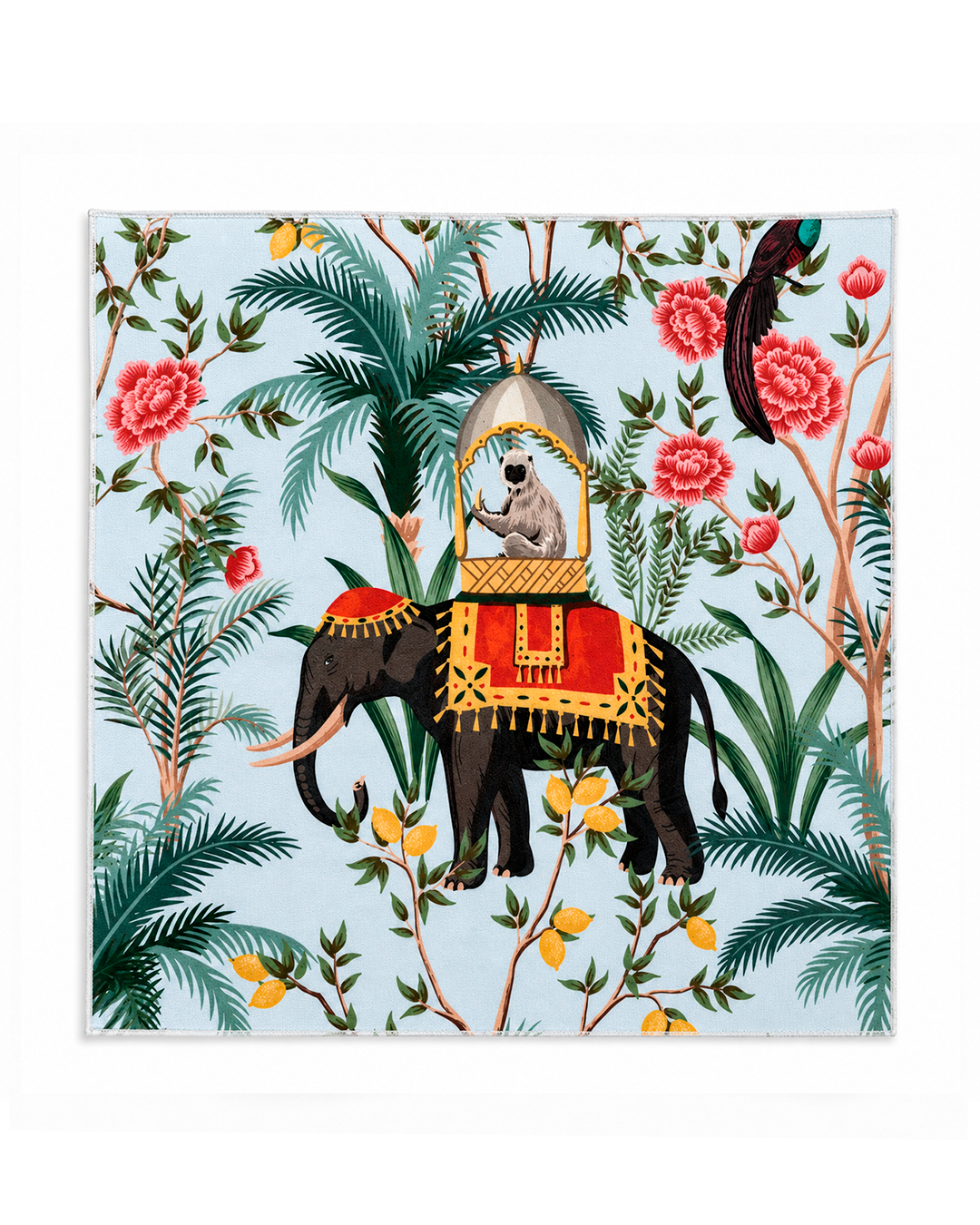 SET DE 4 SERVILLETAS NAPKINS ELEPHANT