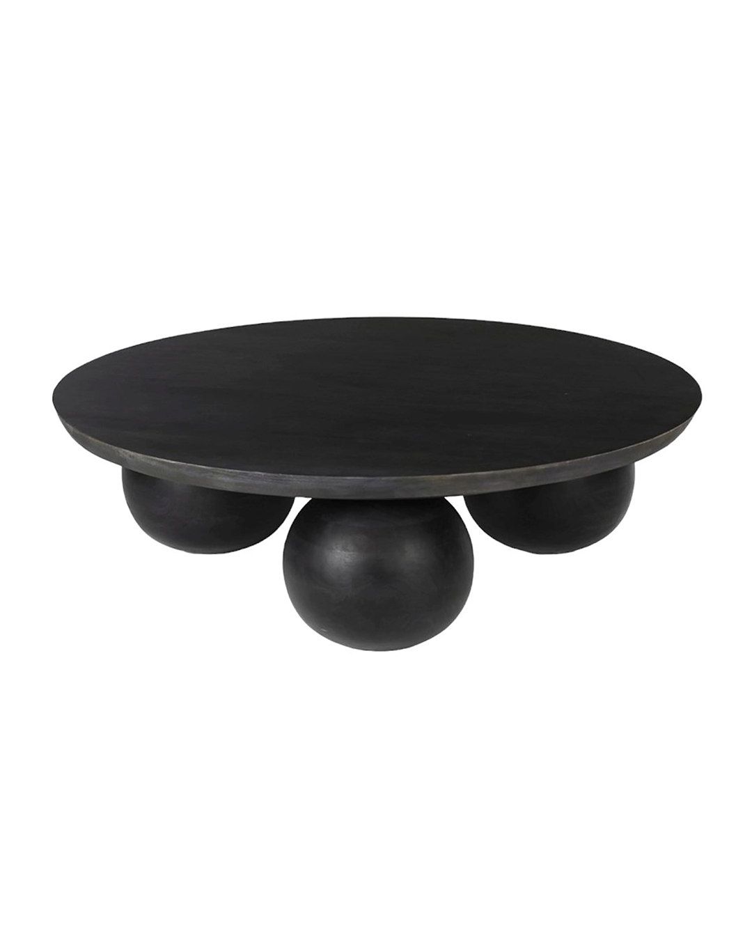 ORB COFFEE TABLE, BLACK KD/2 BOXES