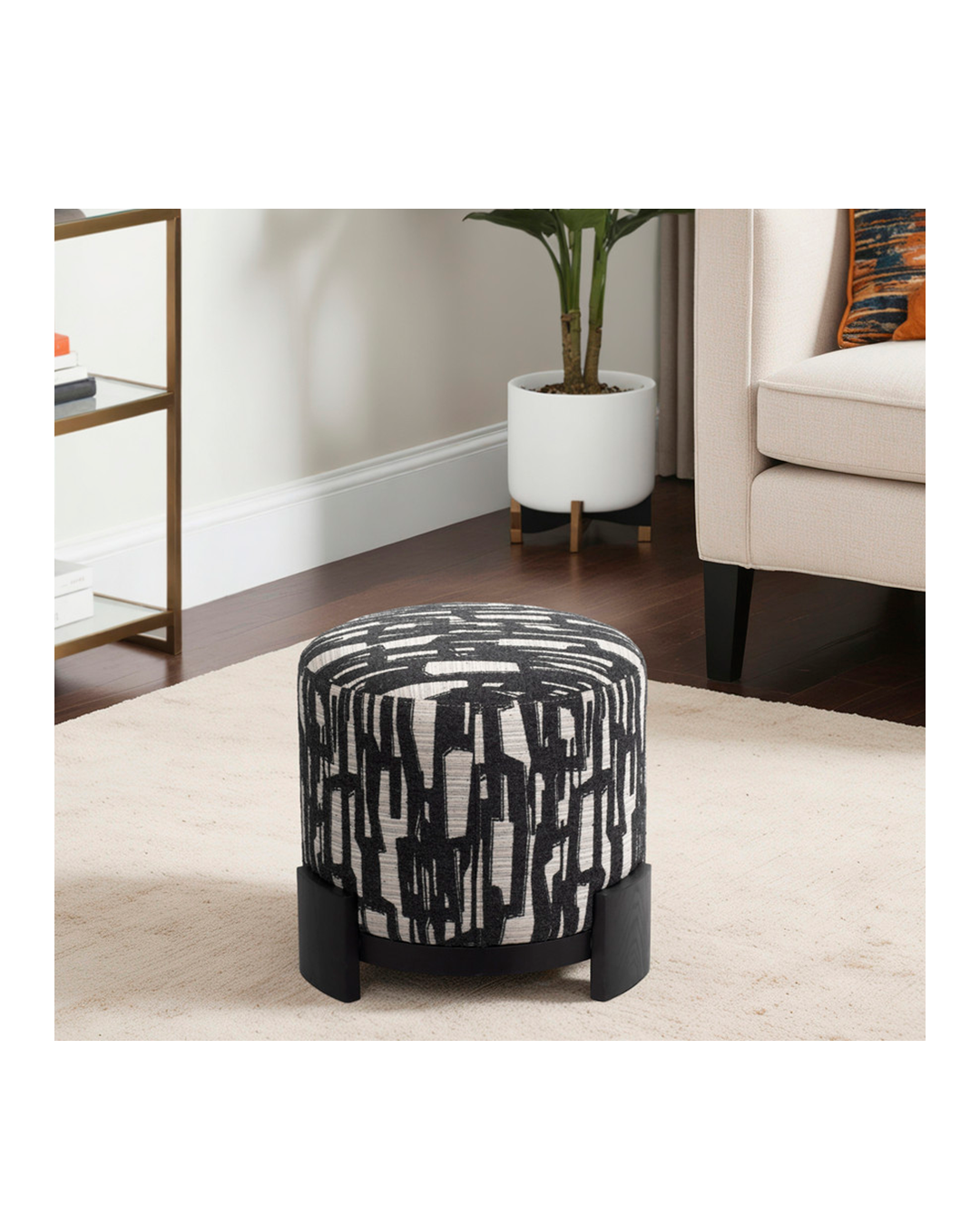 LAURENT OTTOMAN STOOL