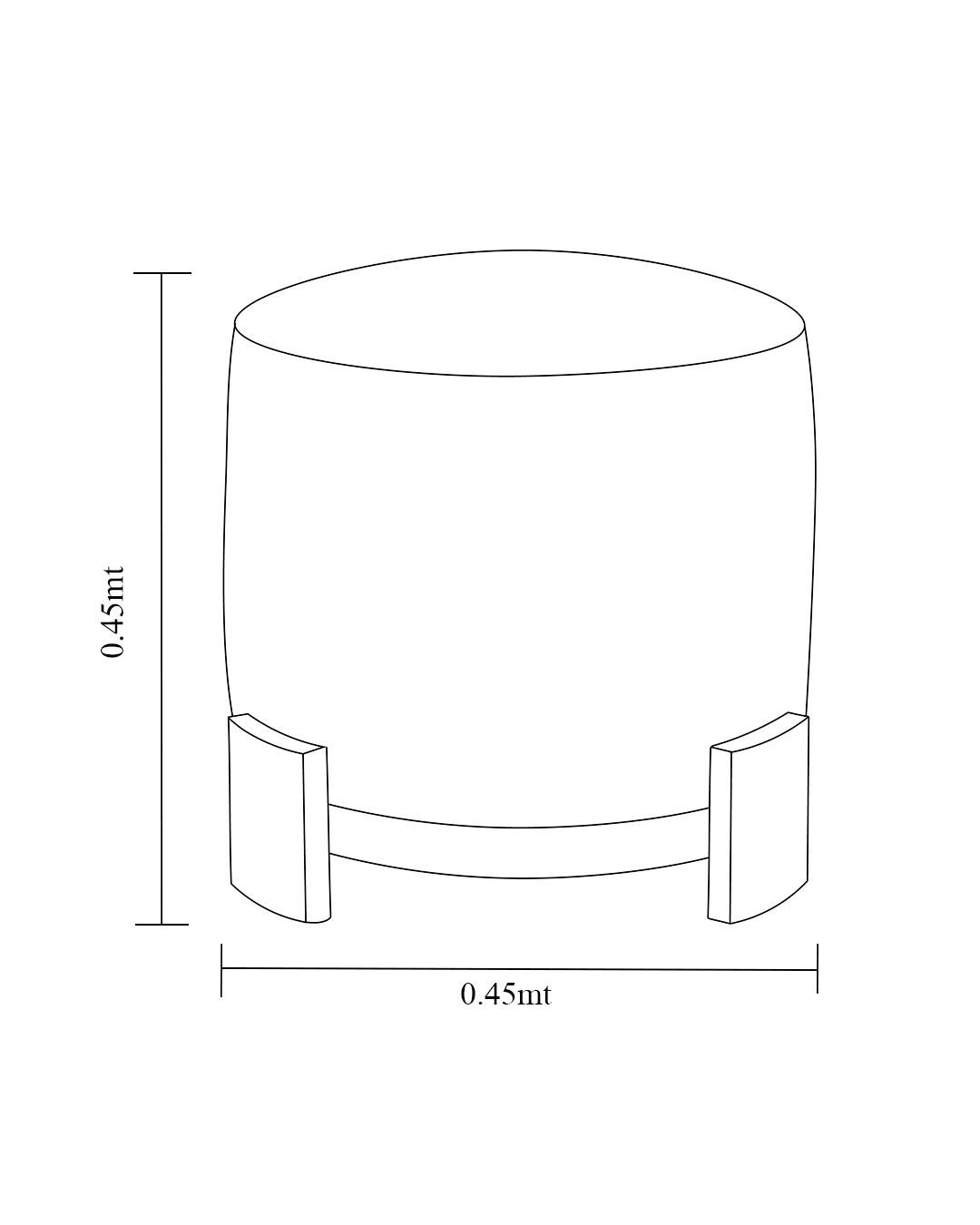MOON OTTOMAN