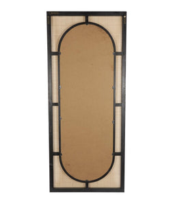 RATTAN WD WALL MIRROR 30''W, 70''H