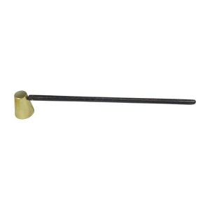 WOOD CANDLE SNUFFER GOLD