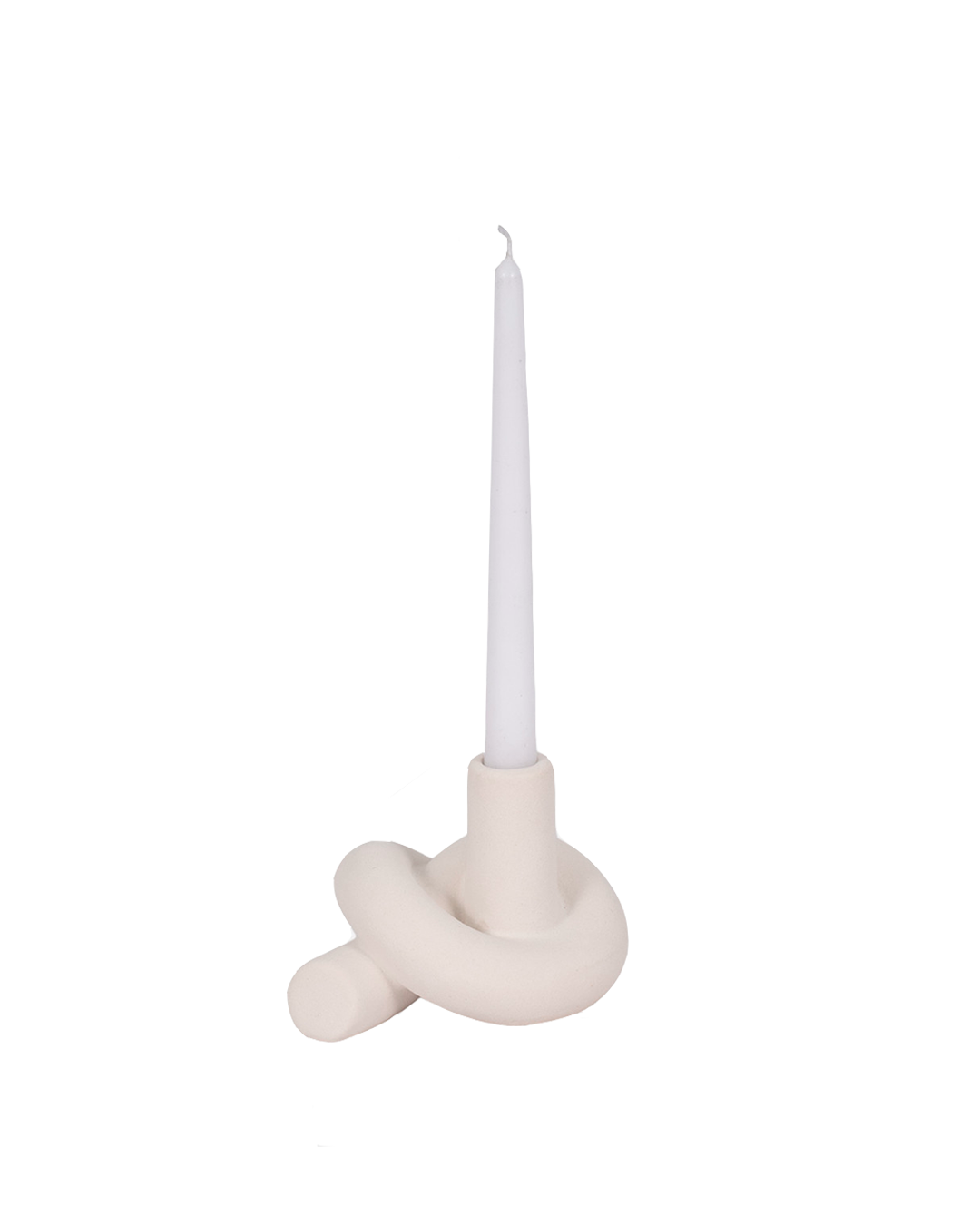 TEXTURED KNOT TAPER HOLDER