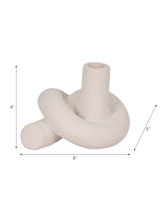 TEXTURED KNOT TAPER HOLDER
