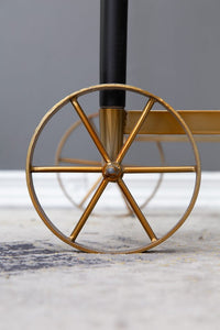 CLASSIC CHIC GOLD SERVING CART