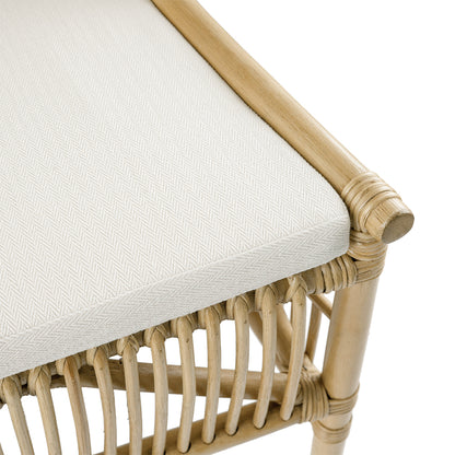 RATTAN CHAIR LOW ARM REST / - 50%