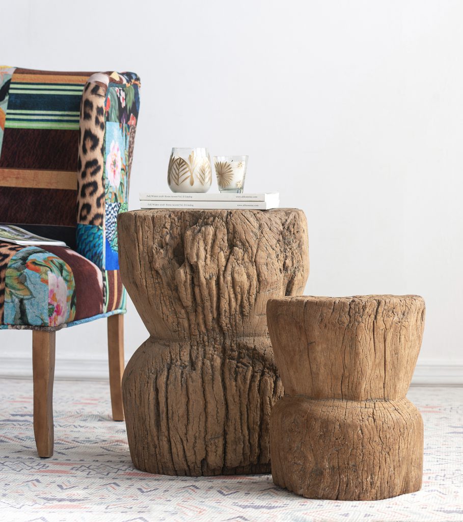ANTIQUE ROUND STOOL