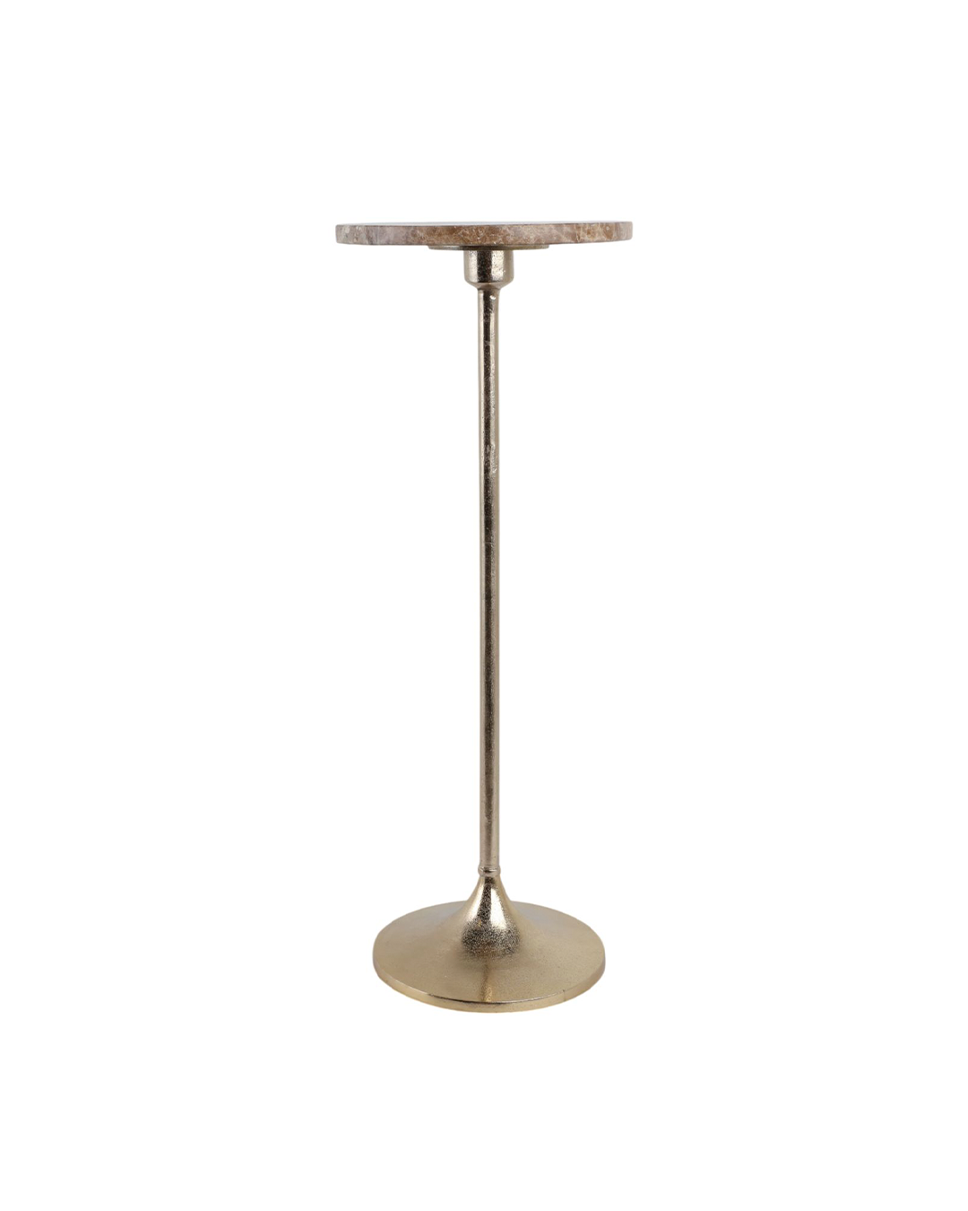 MARBLE TOP DRINK TABLE