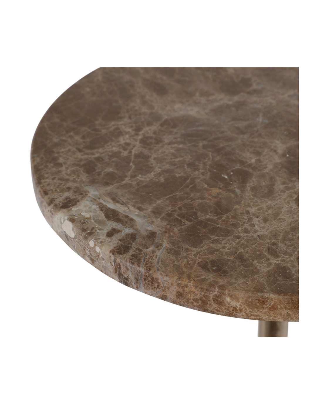 MARBLE TOP DRINK TABLE