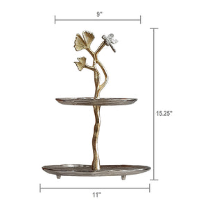 CHERRY BLOSSON-2 TIER STAND