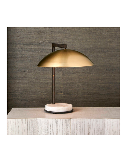 ADAMI TRAVERTINE DESK LAMP