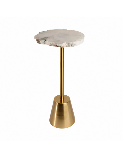 REYKUR SHORT RAW AGATE TABLE