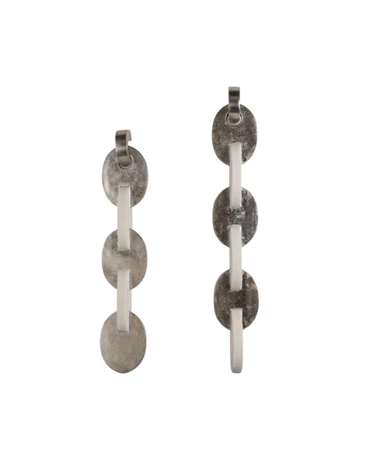 AMBROSE LINKED QUARTZ RESIN WALL DECOR S/2