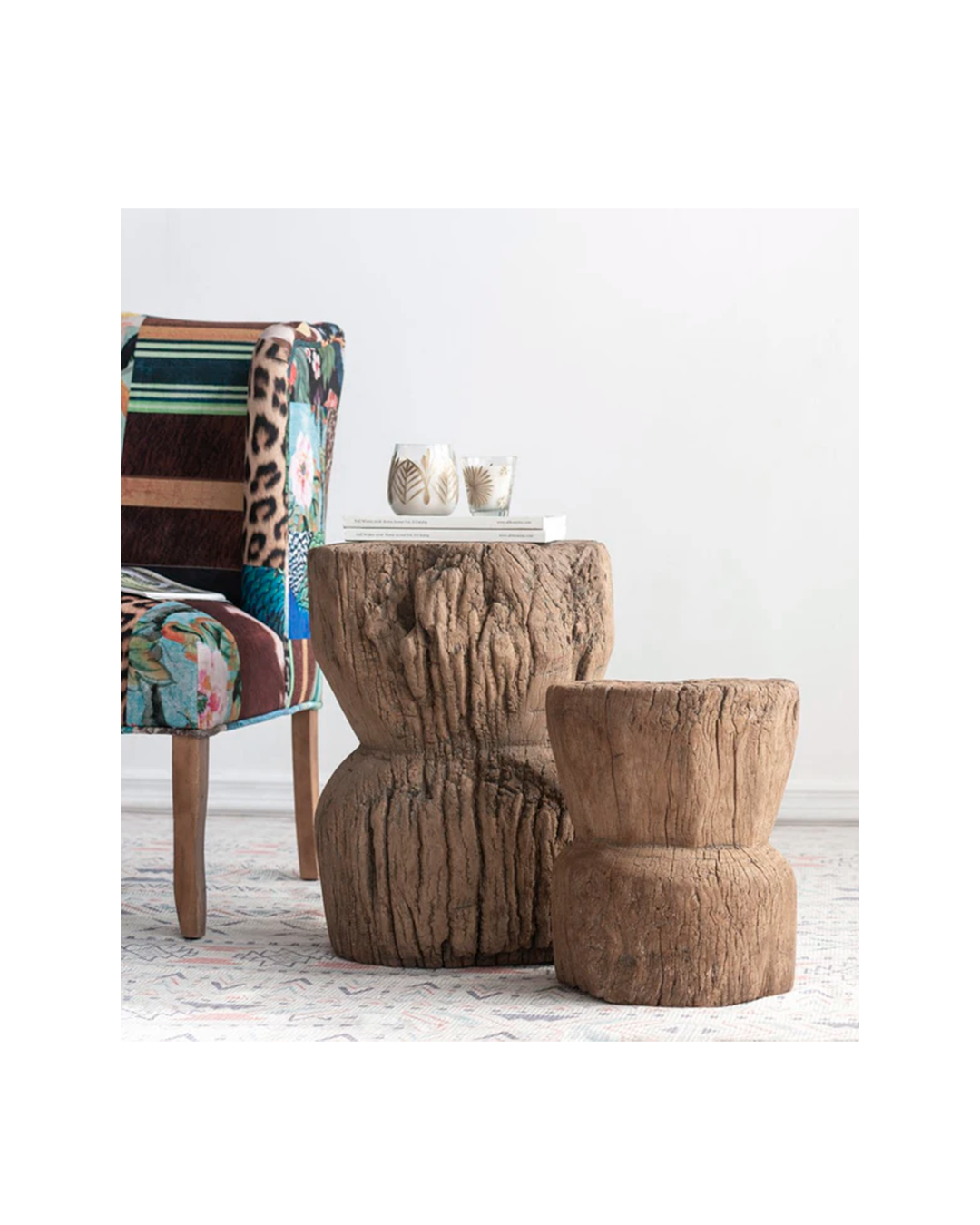 ANTIQUE ROUND STOOL / -50%