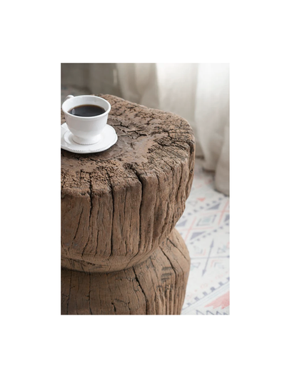 ANTIQUE ROUND STOOL / -50%
