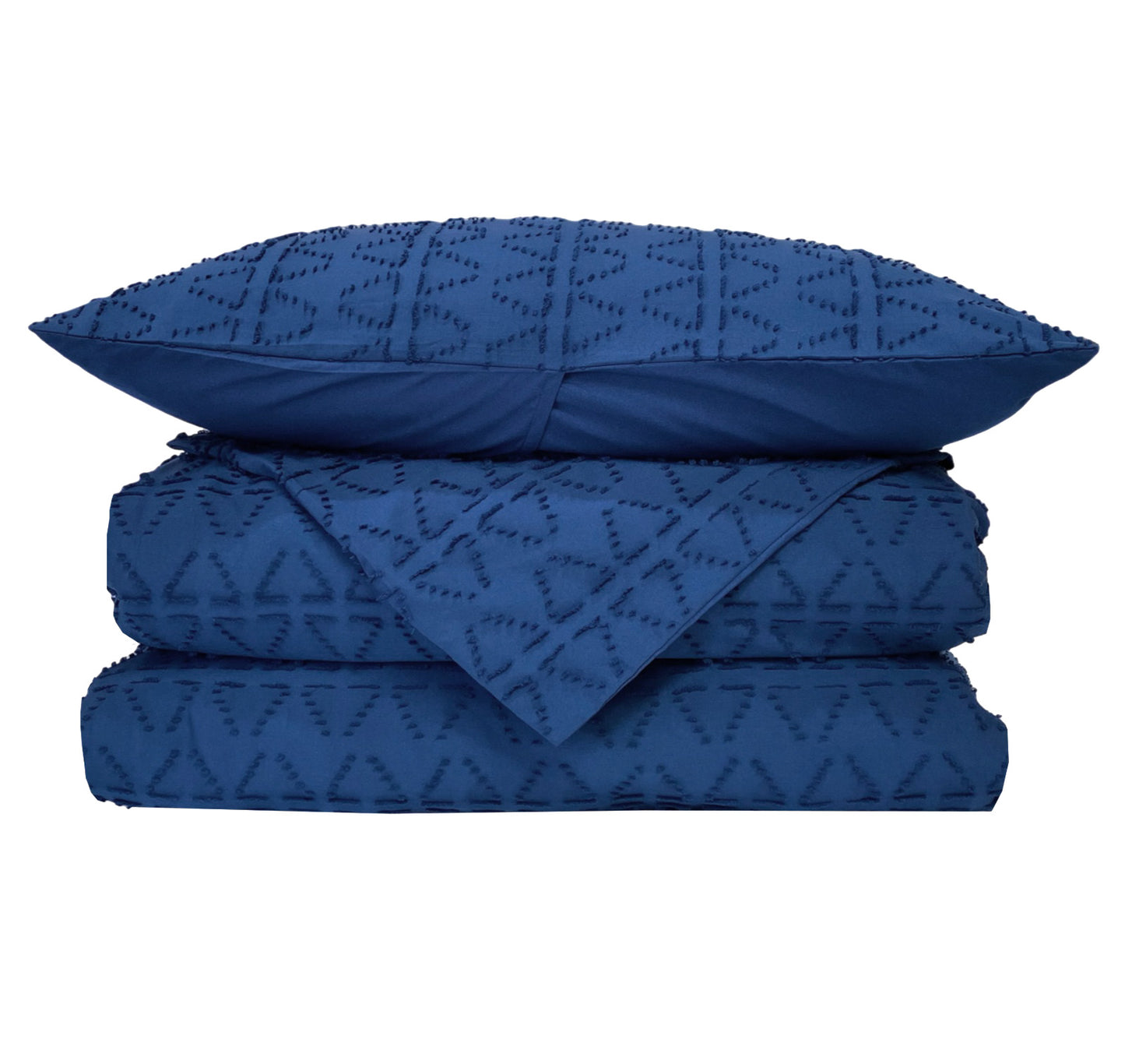 CLIPPED JACQUARD BALI DUVET COVER SET / -50%