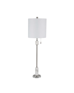 BARI SILVER MARBLE LAMP