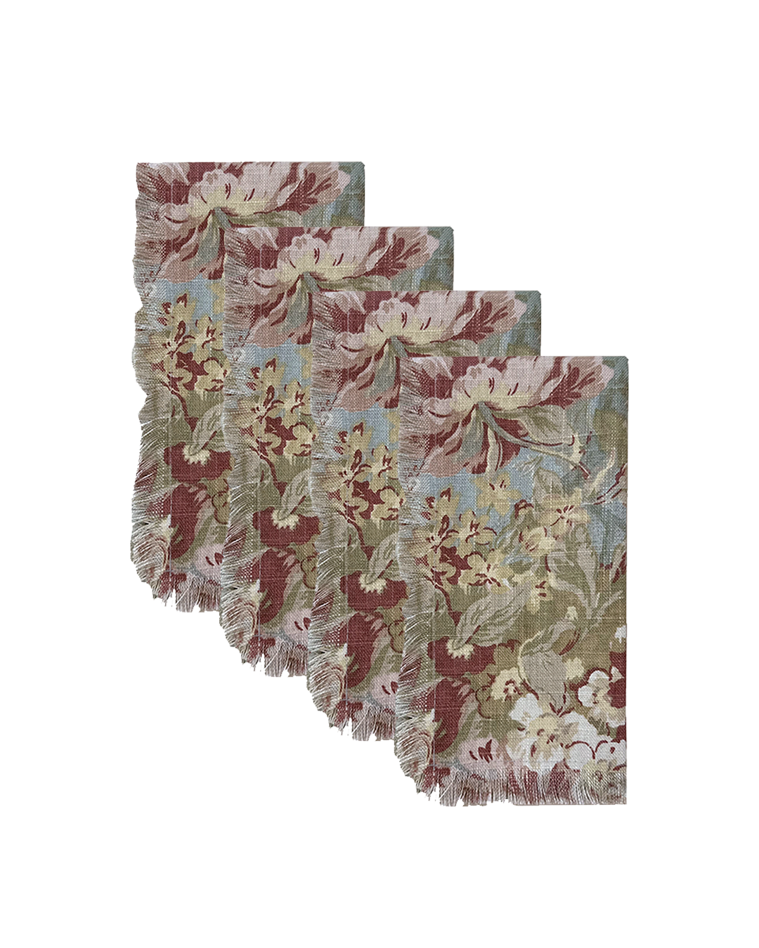 SET DE 4 SERVILLETAS BOTANICAL LINEN