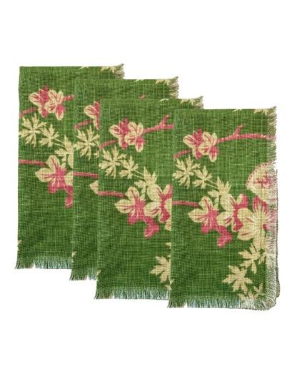 SET DE 4 SERVILLETAS BOTANICAL LINEN