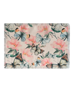 SET DE 4 INDIVIDUALES SOFIMON FRINGED