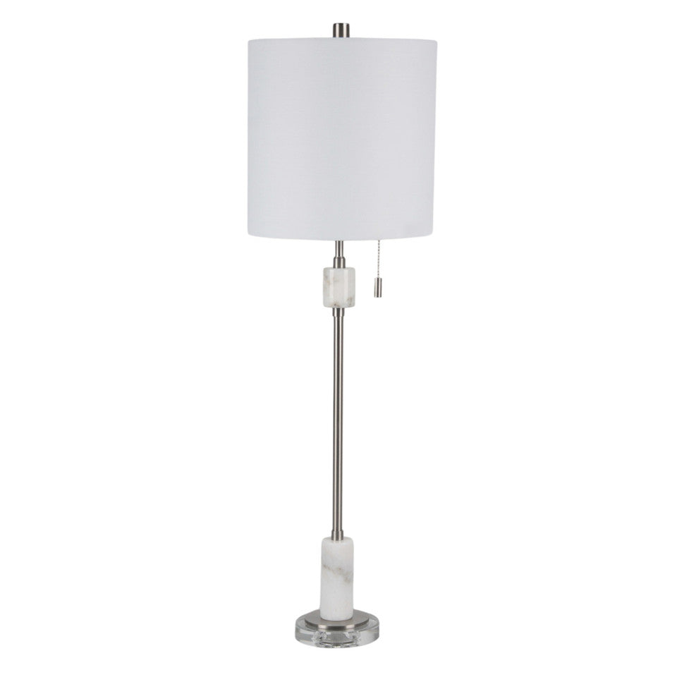 BARI SILVER MARBLE LAMP / -25%