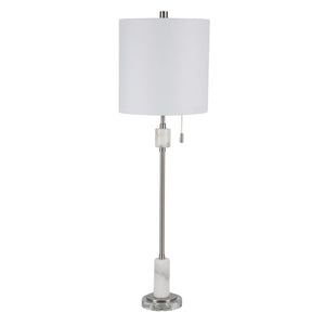 BARI SILVER MARBLE LAMP / -25%