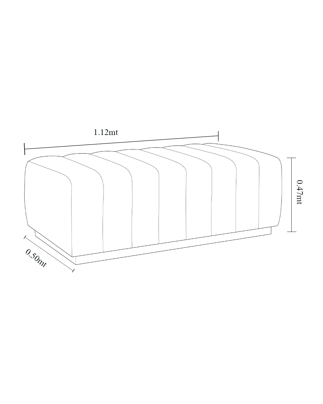 CHANNEL BENCH