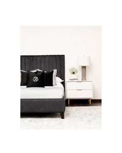 CHANNEL TUFTED HEADBORD 5"