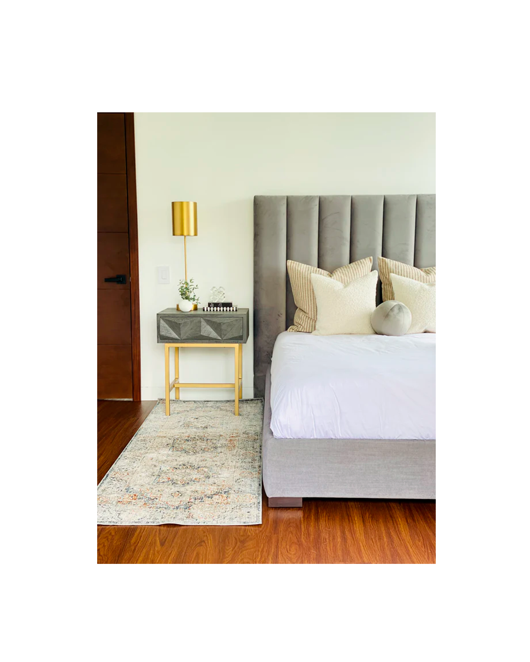 CHANNEL TUFTED HEADBOARD 9"