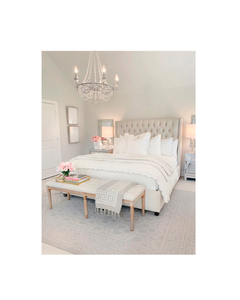 DIAMOND TUFTED BED