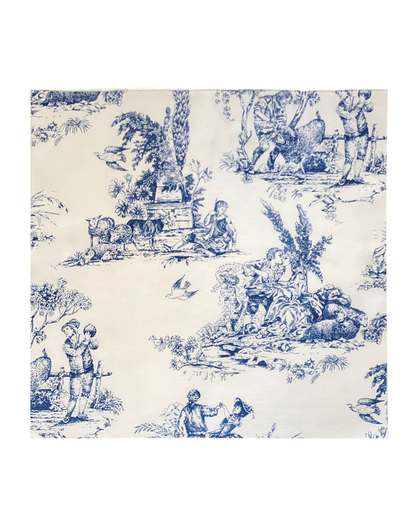 SET DE 4 SERVILLETAS TOILE DI JOUY