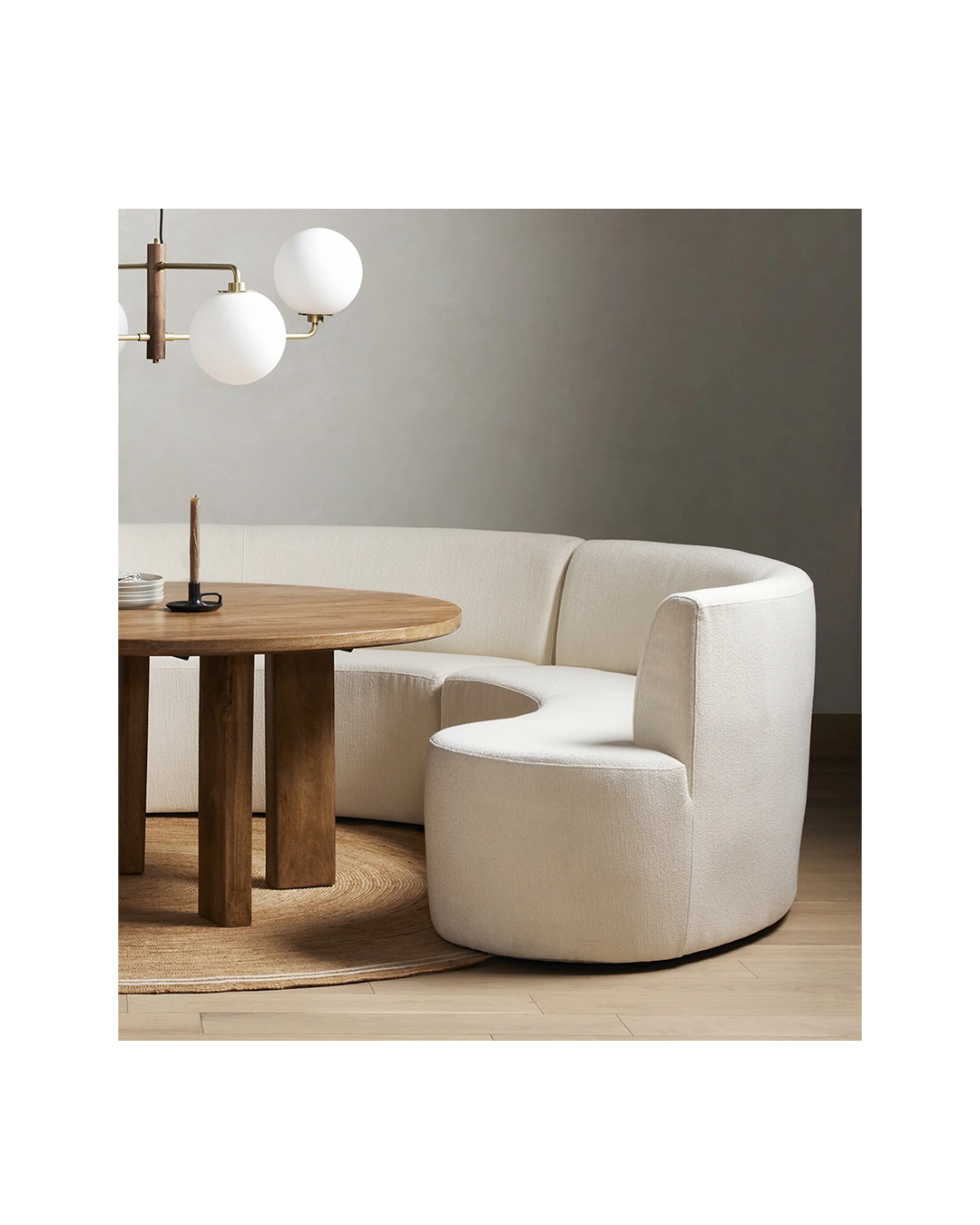 DONATELLO CURVED SOFA