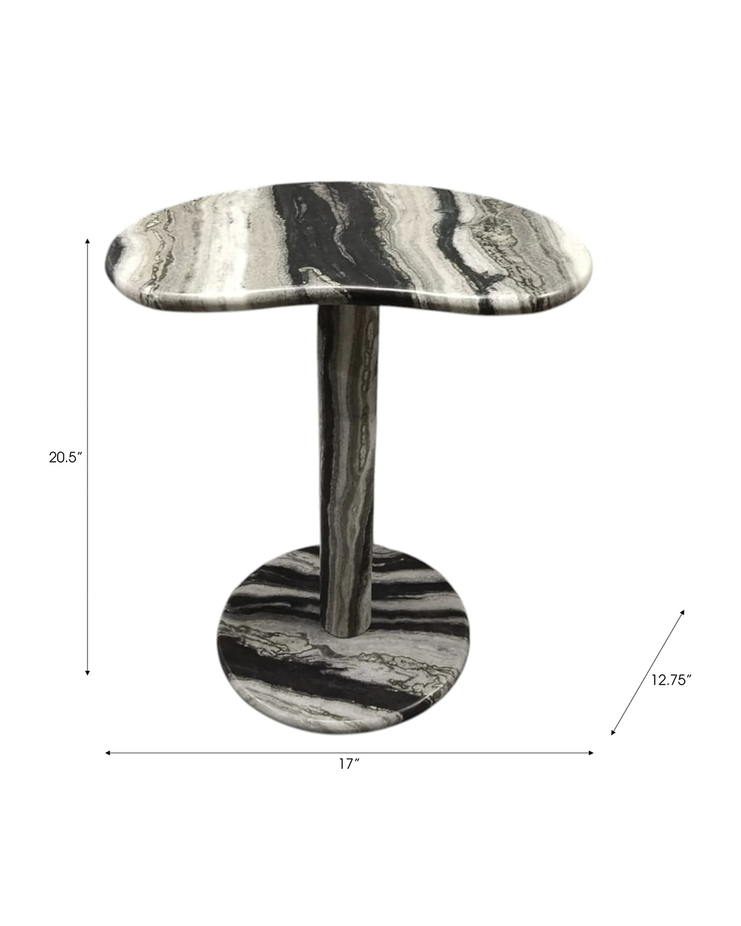DUMAH MARBLE ACCENT TABLE