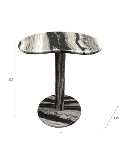 DUMAH MARBLE ACCENT TABLE