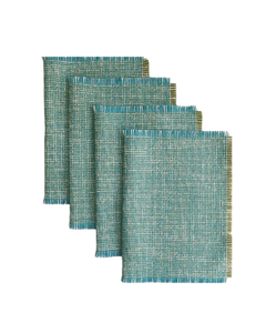 SET DE 4 INDIVIDUALES FOREST GREEN