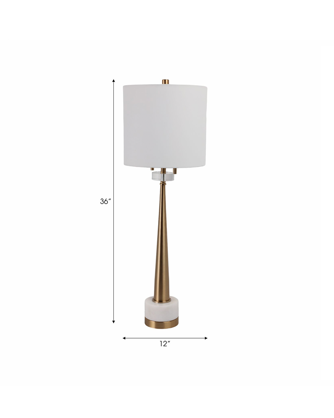 GENORA GOLD TABLE LAMP