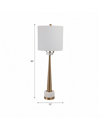 GENORA GOLD TABLE LAMP