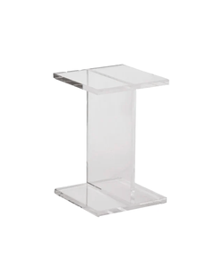12'' HAZLEY ACRYLIC ACCENT TABLE / -25%