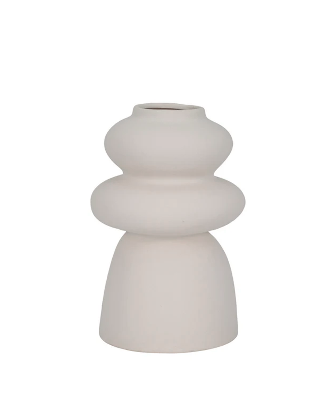 HIDAKA SAMLL VASE, IVORY / -25%