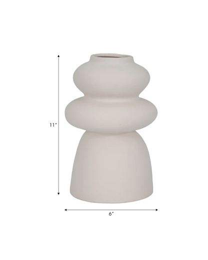HIDAKA SAMLL VASE, IVORY