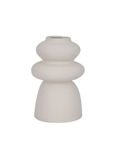 HIDAKA SAMLL VASE, IVORY / -25%