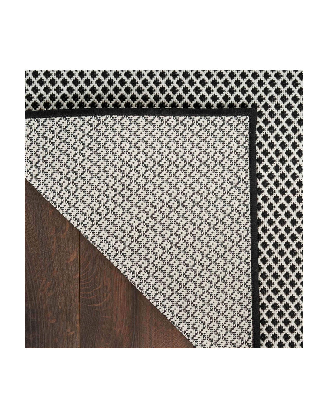 COURT INDOOR/ OUTDOOR IVORY/BLK
