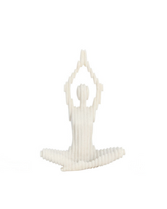 KETSORA YOGA STATUARY, WHITE  9/10/16" / -25%