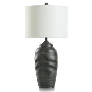 MATTE BLACK TABLE LAMP