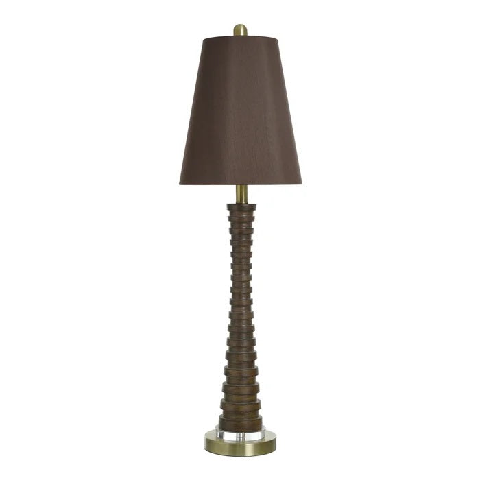 NIGHTLIFE BROWN BUFFET LAMP