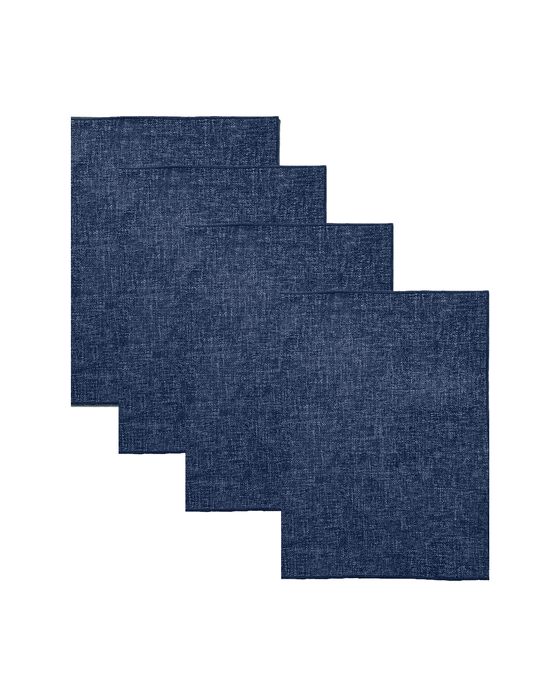 SET DE 4 INDIVIDUALES LIBERTY DEEP BLUE