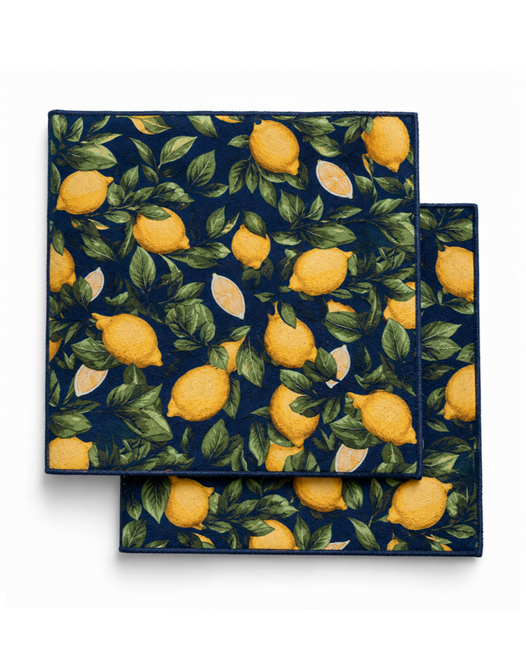 SET DE 4 SERVILLETAS NAPKINS LEMONCELLO