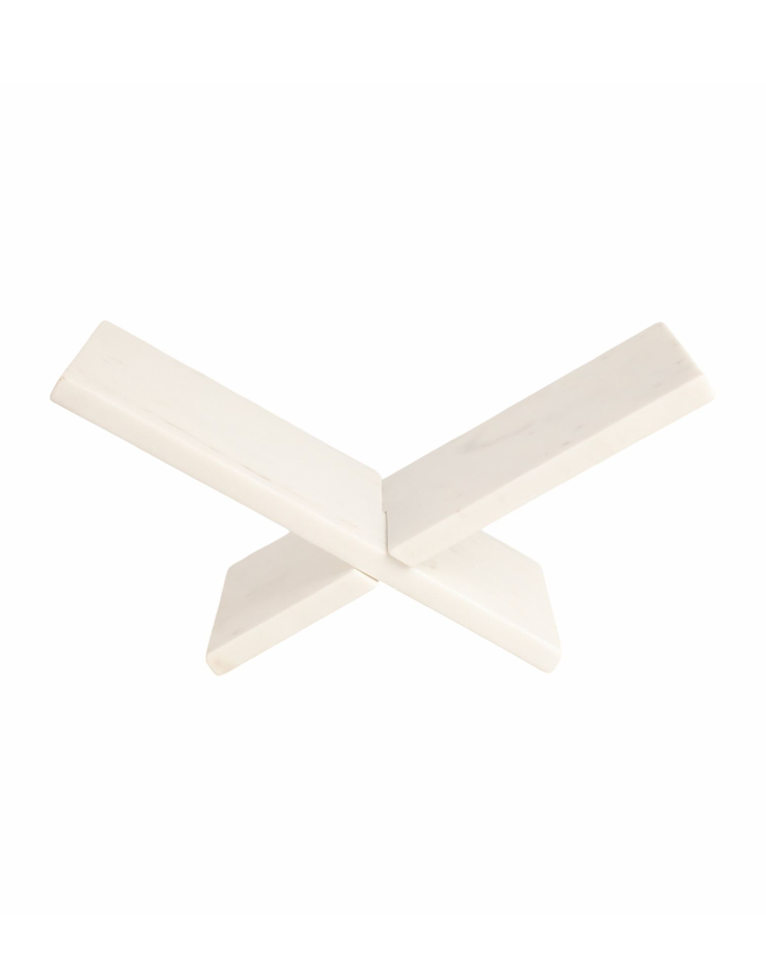 MARBLE BOOKSTAND, WHITE